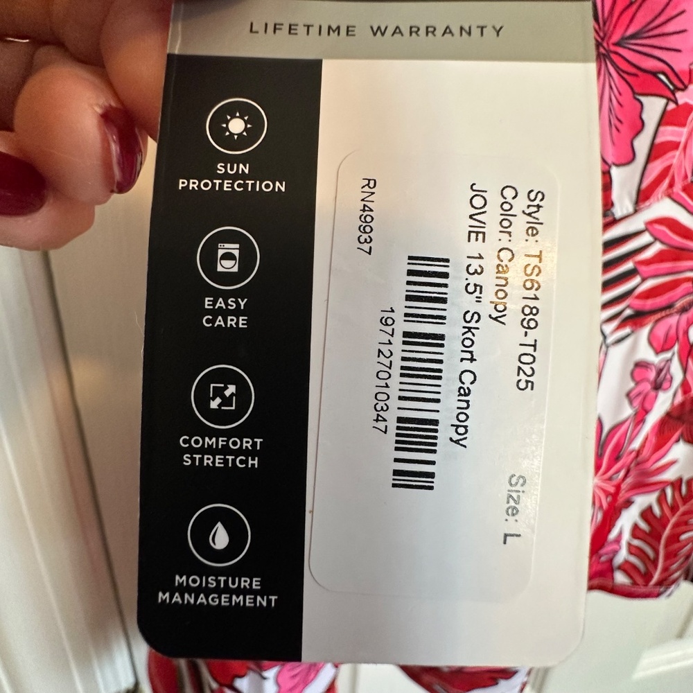 Tail Skort, size Large, brand new with tags - Picture 5 of 7